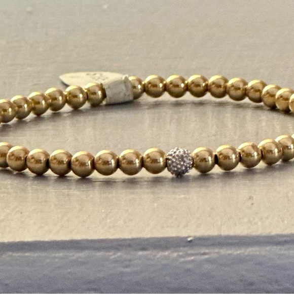 NWT!! Karen Lazar 14k Gold filled beaded bracelets - Picture 5 of 6